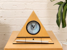 Load image into Gallery viewer, Post modern Triangle Mod Clock
