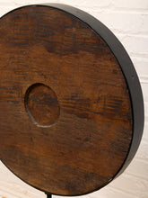 Load image into Gallery viewer, Drum Stand Round Wood Accent Sculpture on Pedestal Base
