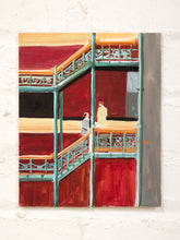 Load image into Gallery viewer, Painting of The Meeting, Acrylic Canvas by Alyssa Rivera
