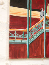Load image into Gallery viewer, Painting of The Meeting, Acrylic Canvas by Alyssa Rivera

