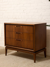 Load image into Gallery viewer, Lowboy 3 Drawer Chest of Drawers
