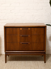 Load image into Gallery viewer, Lowboy 3 Drawer Chest of Drawers

