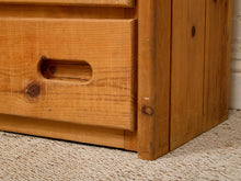 Load image into Gallery viewer, Pine Rustic Primitive 6 Drawer Dresser
