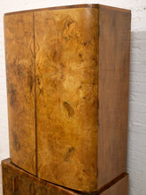 Load image into Gallery viewer, 1930’s Art Deco Burr Walnut Compactum Wardrobe
