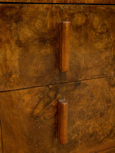 Load image into Gallery viewer, 1930’s Art Deco Burr Walnut Compactum Wardrobe
