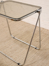 Load image into Gallery viewer, Chrome and Acrylic Desk Set Modern
