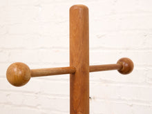Load image into Gallery viewer, Vintage Danish Teak Coat Rack

