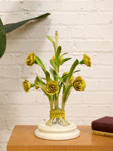 Load image into Gallery viewer, Yellow and Green Flower Sculpture
