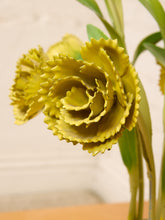 Load image into Gallery viewer, Yellow and Green Flower Sculpture
