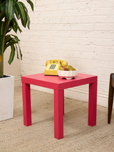 Load image into Gallery viewer, Pink Modernist Side Table
