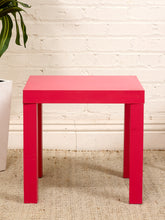 Load image into Gallery viewer, Pink Modernist Side Table
