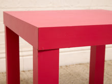 Load image into Gallery viewer, Pink Modernist Side Table
