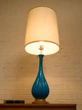 Load image into Gallery viewer, Turquoise Vintage Lamp

