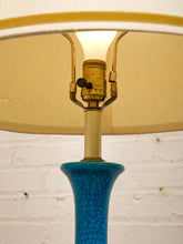Load image into Gallery viewer, Turquoise Vintage Lamp
