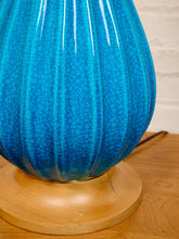Load image into Gallery viewer, Turquoise Vintage Lamp
