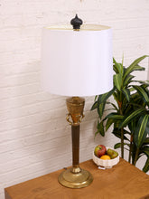 Load image into Gallery viewer, Neoclassical Brass Table Lamp
