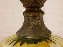 Load image into Gallery viewer, Original Vintage Green Handblown Glass Lamp
