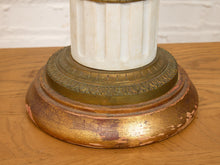 Load image into Gallery viewer, Empire White and Bronze Classical Table Lamp
