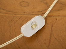 Load image into Gallery viewer, Lily Pair Brass Double Arm Table Lamp with Frosted Glass Shades
