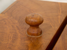Load image into Gallery viewer, Vintage Myrtlewood Sewing Box
