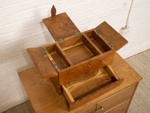 Load image into Gallery viewer, Vintage Myrtlewood Sewing Box
