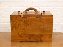 Load image into Gallery viewer, Vintage Myrtlewood Sewing Box

