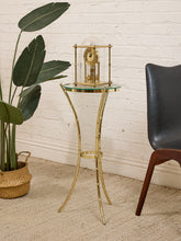 Load image into Gallery viewer, Tall Brass Bamboo Regency Table

