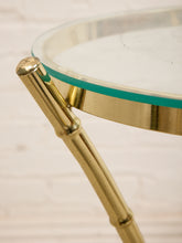 Load image into Gallery viewer, Tall Brass Bamboo Regency Table
