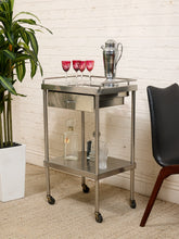 Load image into Gallery viewer, Stainless Steel Vintage Medical Cart
