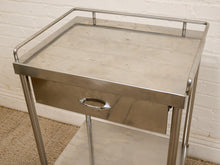 Load image into Gallery viewer, Stainless Steel Vintage Medical Cart
