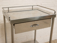 Load image into Gallery viewer, Stainless Steel Vintage Medical Cart
