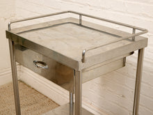 Load image into Gallery viewer, Stainless Steel Vintage Medical Cart
