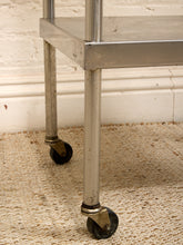Load image into Gallery viewer, Stainless Steel Vintage Medical Cart
