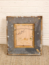Load image into Gallery viewer, Rose Study by Spencer Collins Textured Abstract Floral Painting in Ornate Silver Frame
