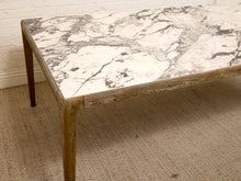 Load image into Gallery viewer, Rustic Marble Dining Table as Found
