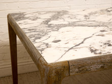 Load image into Gallery viewer, Rustic Marble Dining Table as Found
