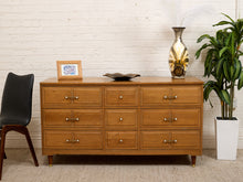 Load image into Gallery viewer, 9 Drawer Elmwood Dresser
