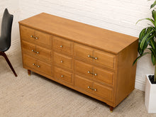 Load image into Gallery viewer, 9 Drawer Elmwood Dresser

