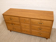 Load image into Gallery viewer, 9 Drawer Elmwood Dresser
