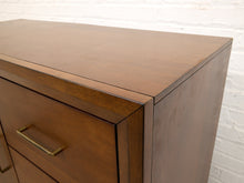 Load image into Gallery viewer, Walnut Highboy Dresser with Door
