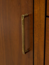 Load image into Gallery viewer, Walnut Highboy Dresser with Door

