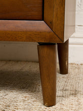 Load image into Gallery viewer, Walnut Highboy Dresser with Door
