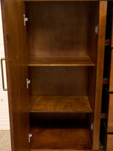 Load image into Gallery viewer, Walnut Highboy Dresser with Door
