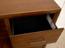 Load image into Gallery viewer, Walnut Highboy Dresser with Door
