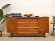 Load image into Gallery viewer, Vintage Buffet Credenza with 3 Drawers
