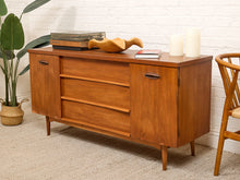 Load image into Gallery viewer, Vintage Buffet Credenza with 3 Drawers
