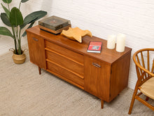 Load image into Gallery viewer, Vintage Buffet Credenza with 3 Drawers
