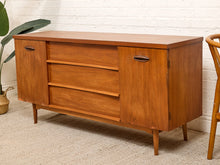 Load image into Gallery viewer, Vintage Buffet Credenza with 3 Drawers
