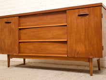 Load image into Gallery viewer, Vintage Buffet Credenza with 3 Drawers
