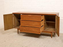Load image into Gallery viewer, Vintage Buffet Credenza with 3 Drawers
